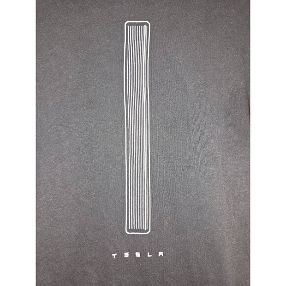 Set of 3 Large Tesla Mens T-Shirts Black Limited Editions - Picture 3 of 11